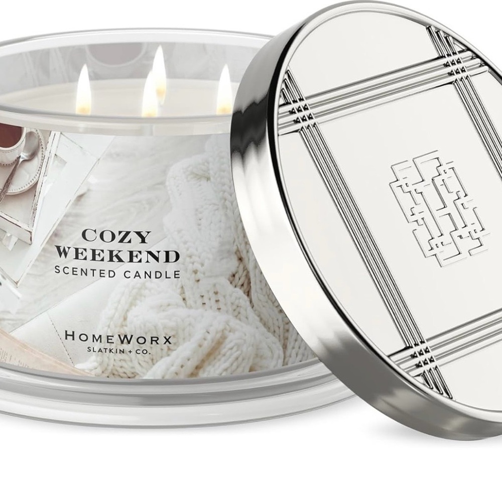 HomeWorx Cozy Weekend Scented Candle 18 oz